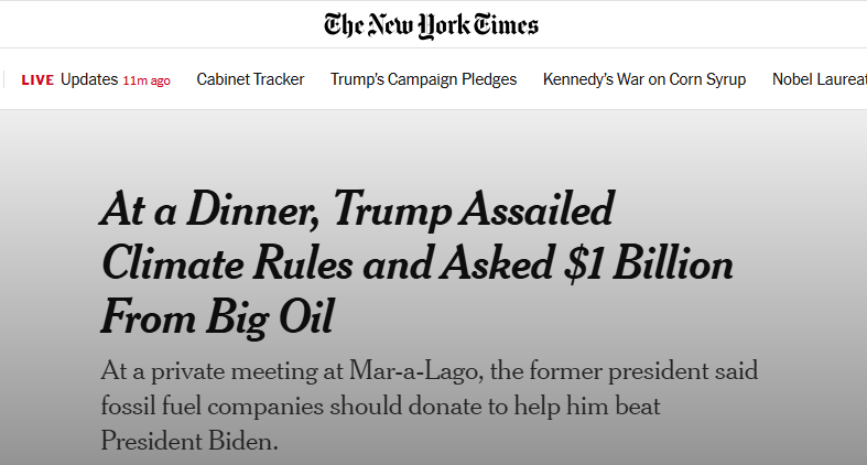 NYT Trump grift.png